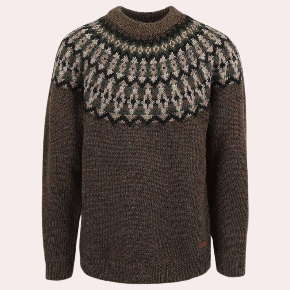 Vyana Collective - Warm and Cozy Retro Sweater for Women