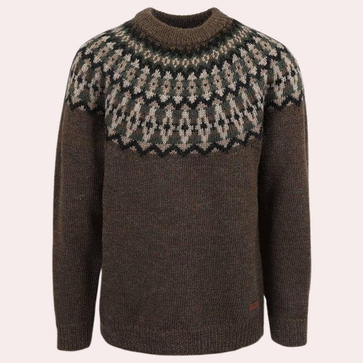 Vyana Collective - Warm and Cozy Retro Sweater for Women