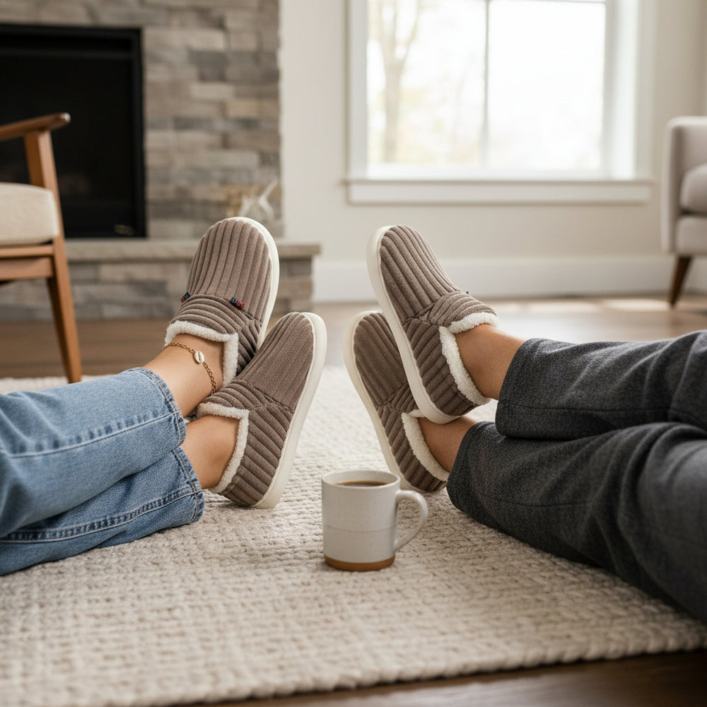 Cozy Winter Thermal Anti-Slip Slipper Boots-Vyana Collective