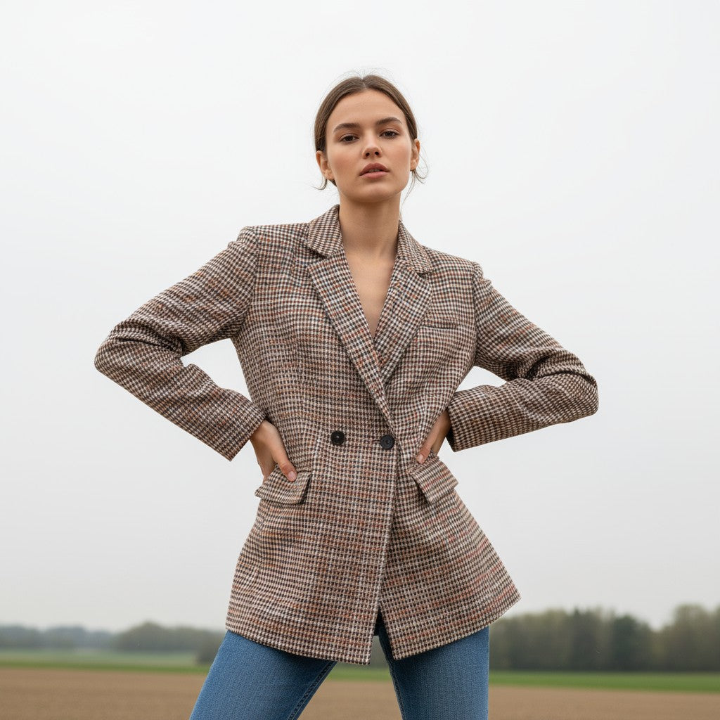 Elegant Buttoned Top-Trendsi