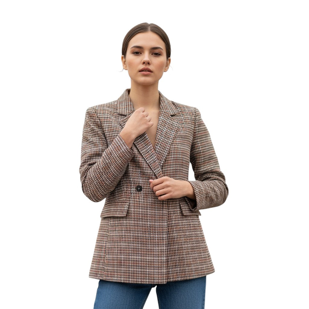 Elegant Buttoned Top-Trendsi