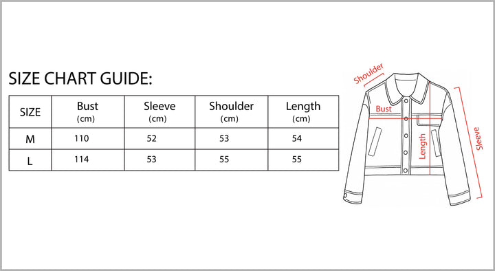 PU Leather Lapel Short Jacket