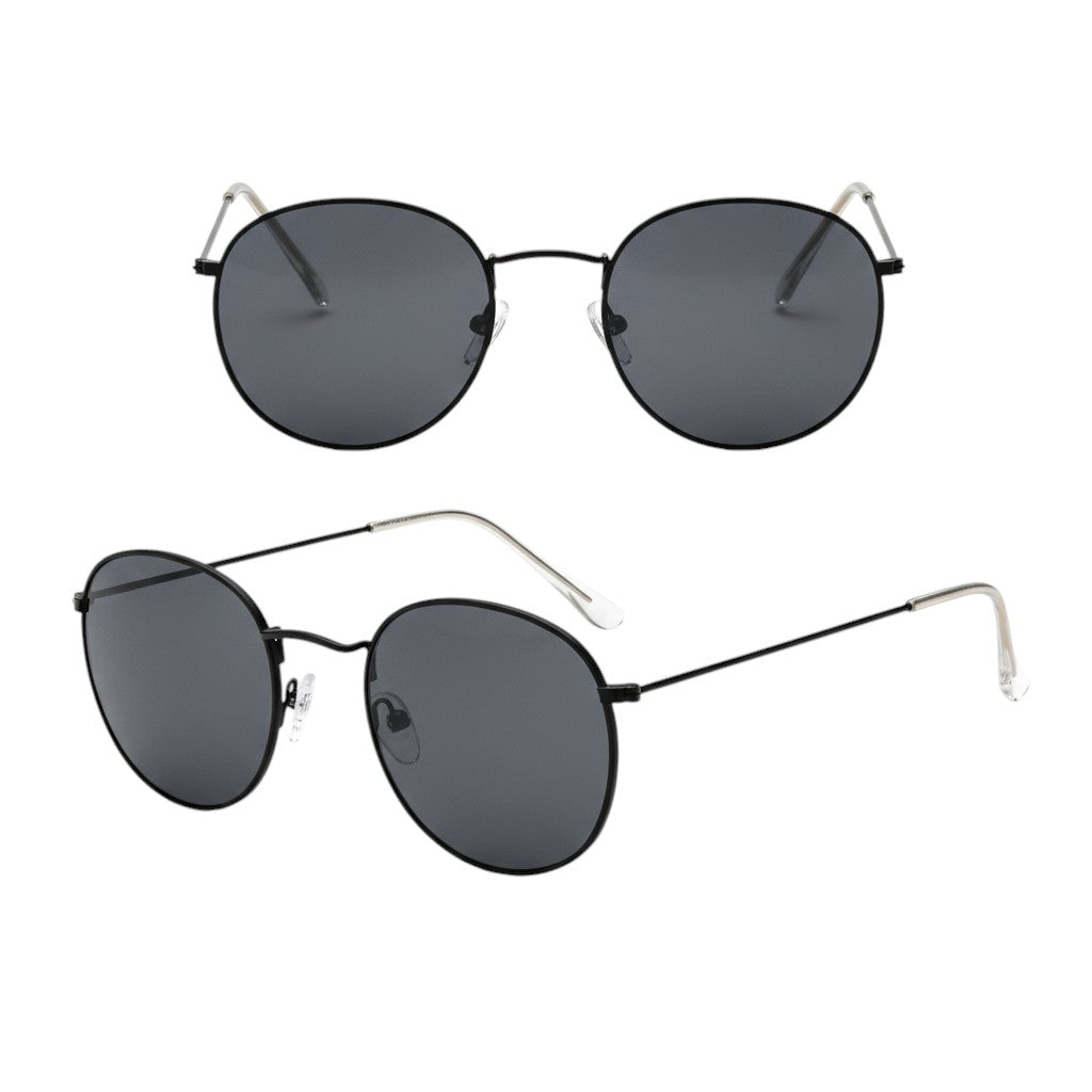 Round Frame Sunglasses-Vyana Collective