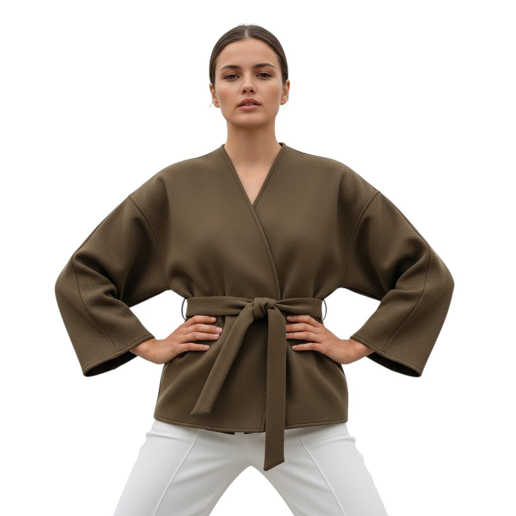 Modern Tied Top-Trendsi