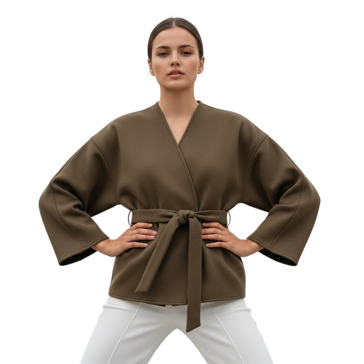 Modern Tied Top-Trendsi