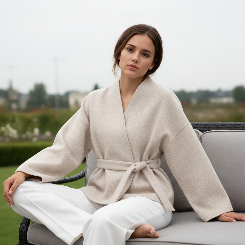 Modern Tied Top-Trendsi