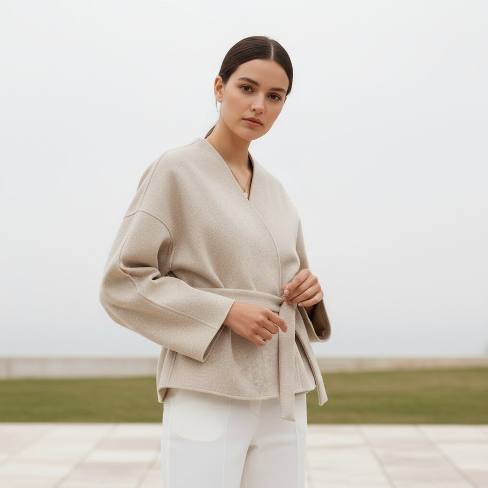 Modern Tied Top-Trendsi