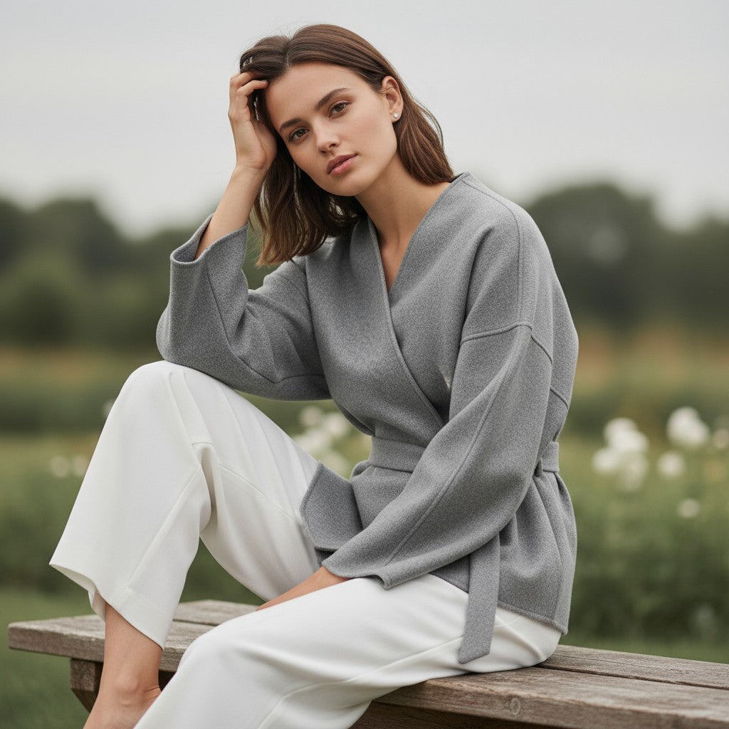 Modern Tied Top-Trendsi