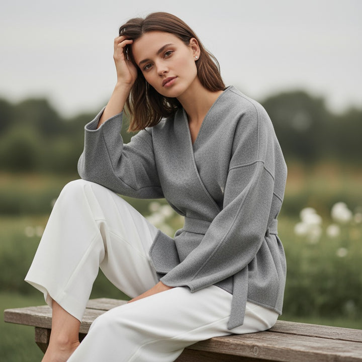 Modern Tied Top-Trendsi