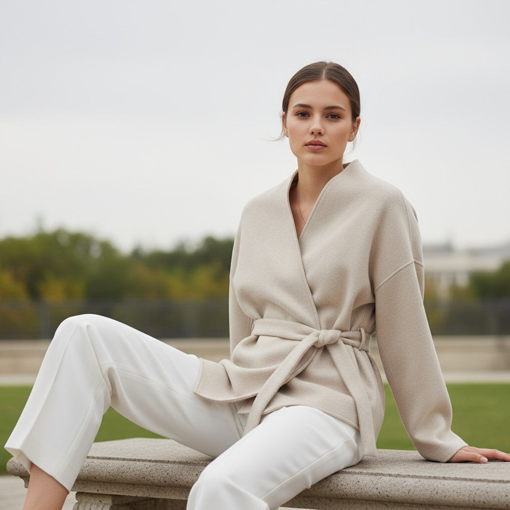 Modern Tied Top-Trendsi