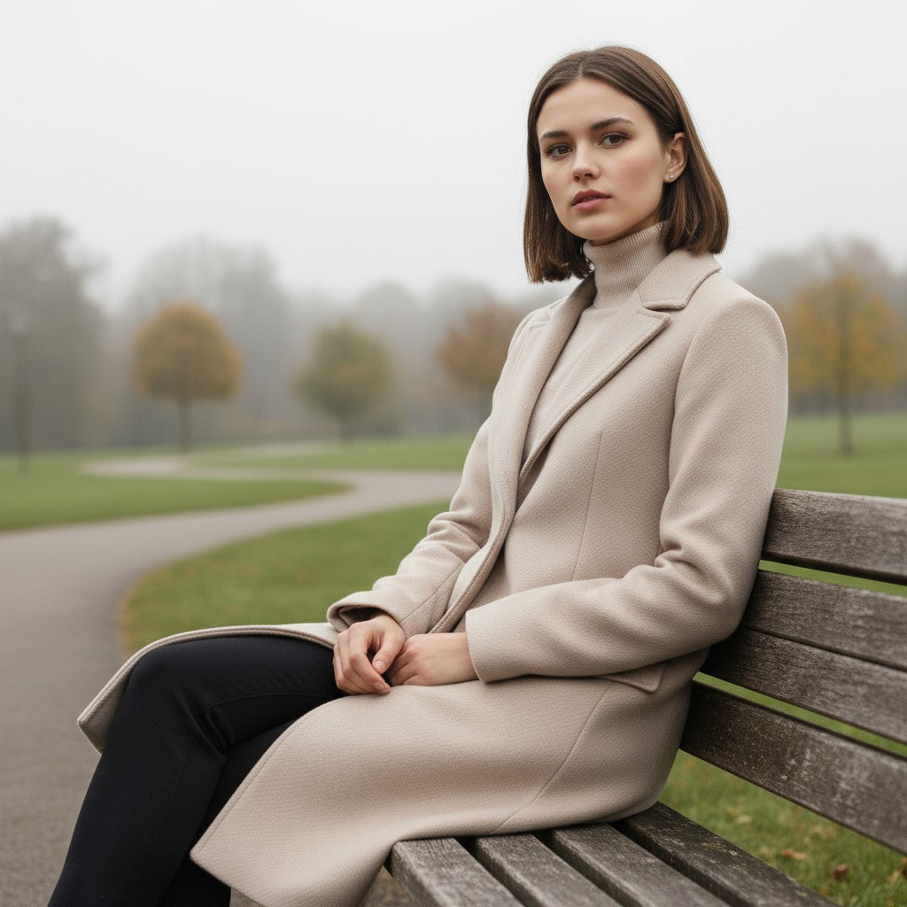 Temperament Commute Long Sleeve Jacket-Vyana Collective