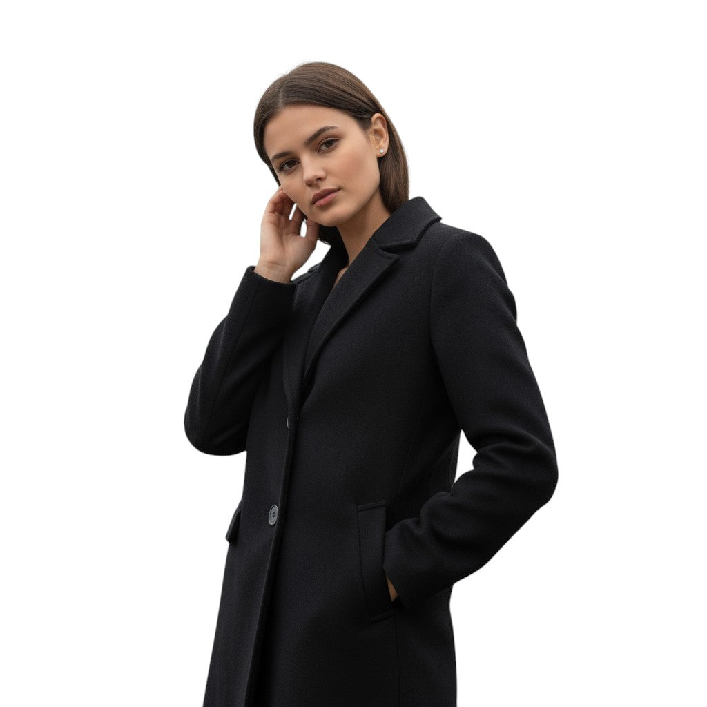 Temperament Commute Long Sleeve Jacket-Vyana Collective