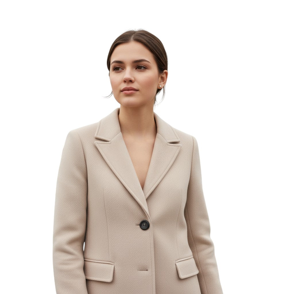 Temperament Commute Long Sleeve Jacket-Vyana Collective