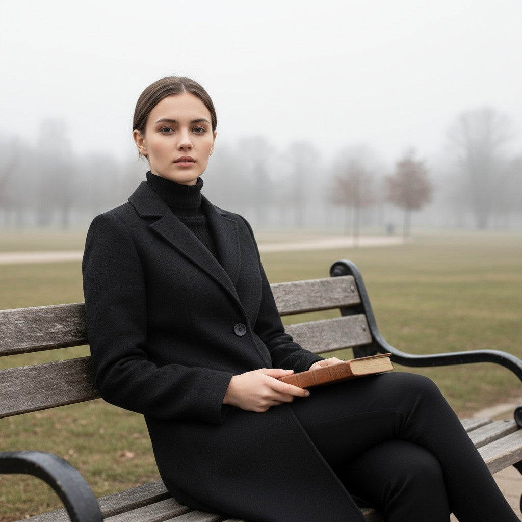 Temperament Commute Long Sleeve Jacket-Vyana Collective