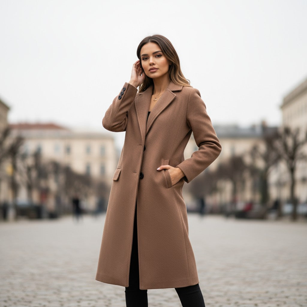 Temperament Commute Long Sleeve Jacket-Vyana Collective