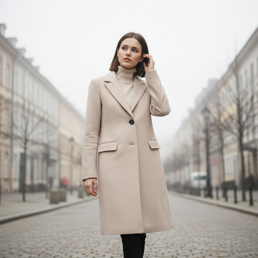 Temperament Commute Long Sleeve Jacket-Vyana Collective