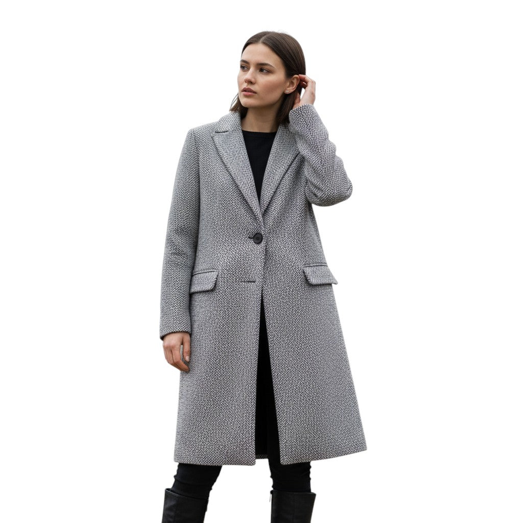 Temperament Commute Long Sleeve Jacket-Vyana Collective