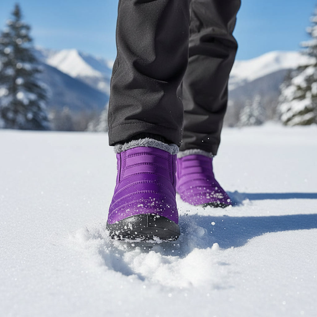 Ultra-Warm Winter Hiking Boots-Vyana Collective