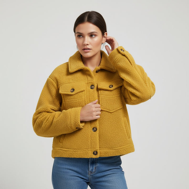 Vyana Collective Chic Autumn Women's Coat-Vyana Collective