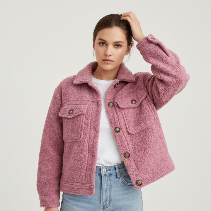 Vyana Collective Chic Autumn Women's Coat-Vyana Collective