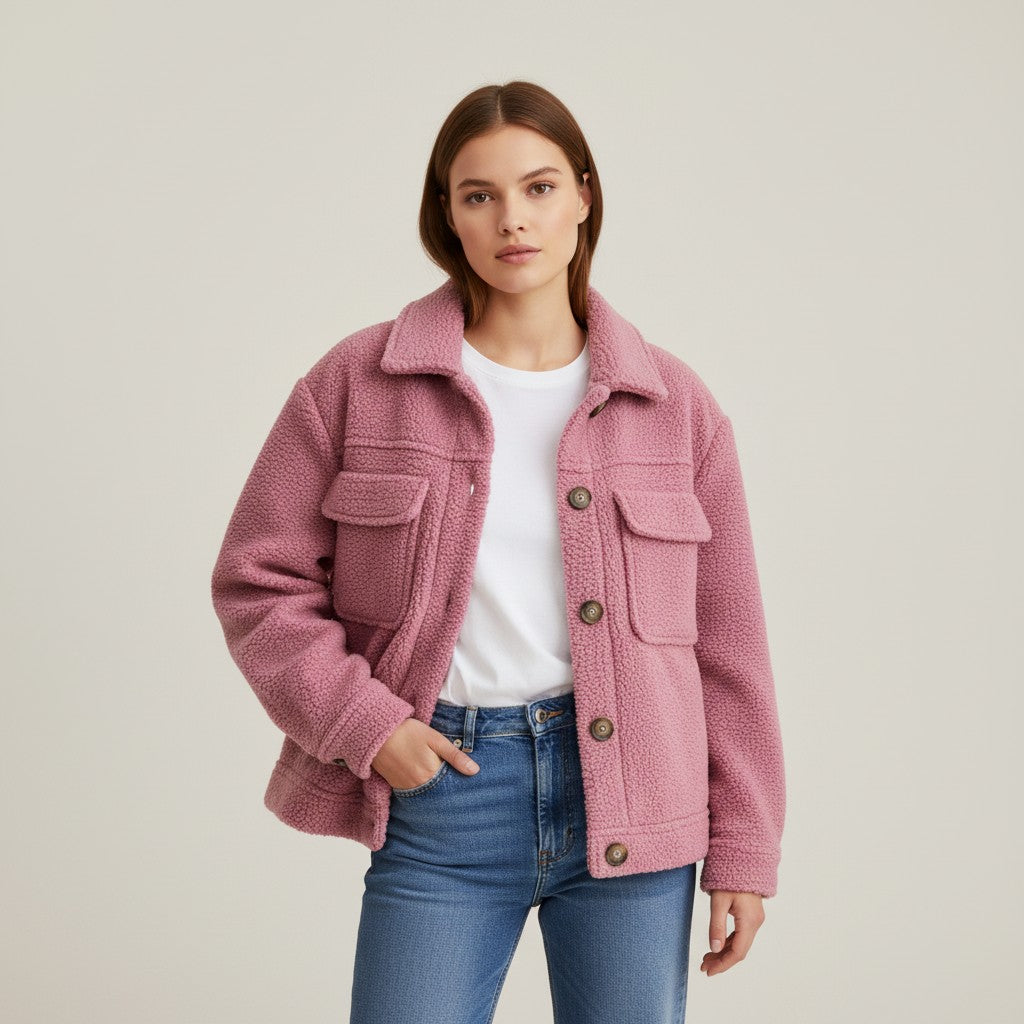 Vyana Collective Chic Autumn Women's Coat-Vyana Collective