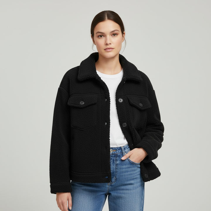 Vyana Collective Chic Autumn Women's Coat-Vyana Collective