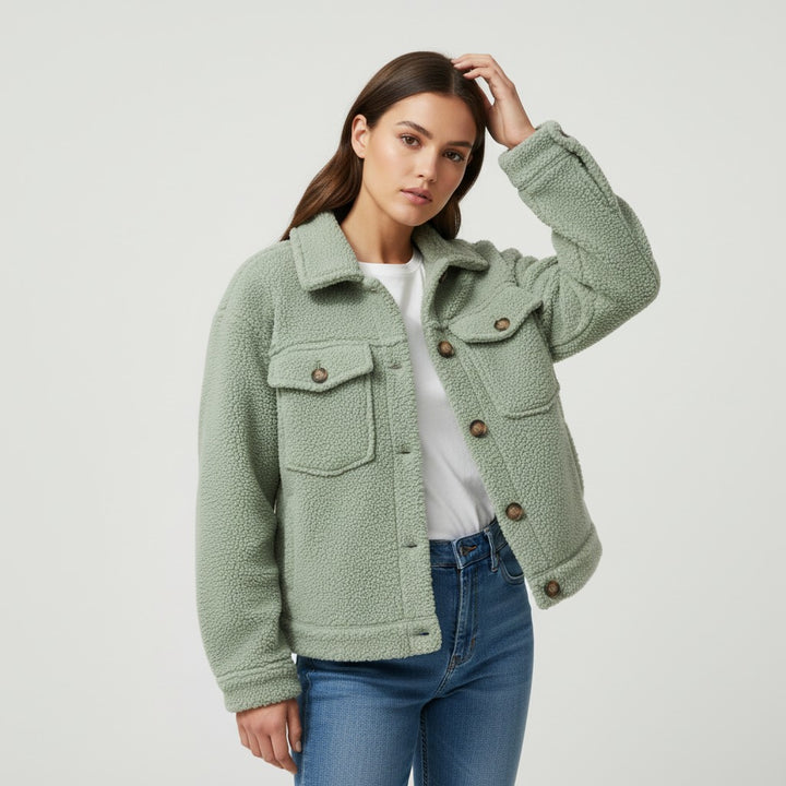 Vyana Collective Chic Autumn Women's Coat-Vyana Collective