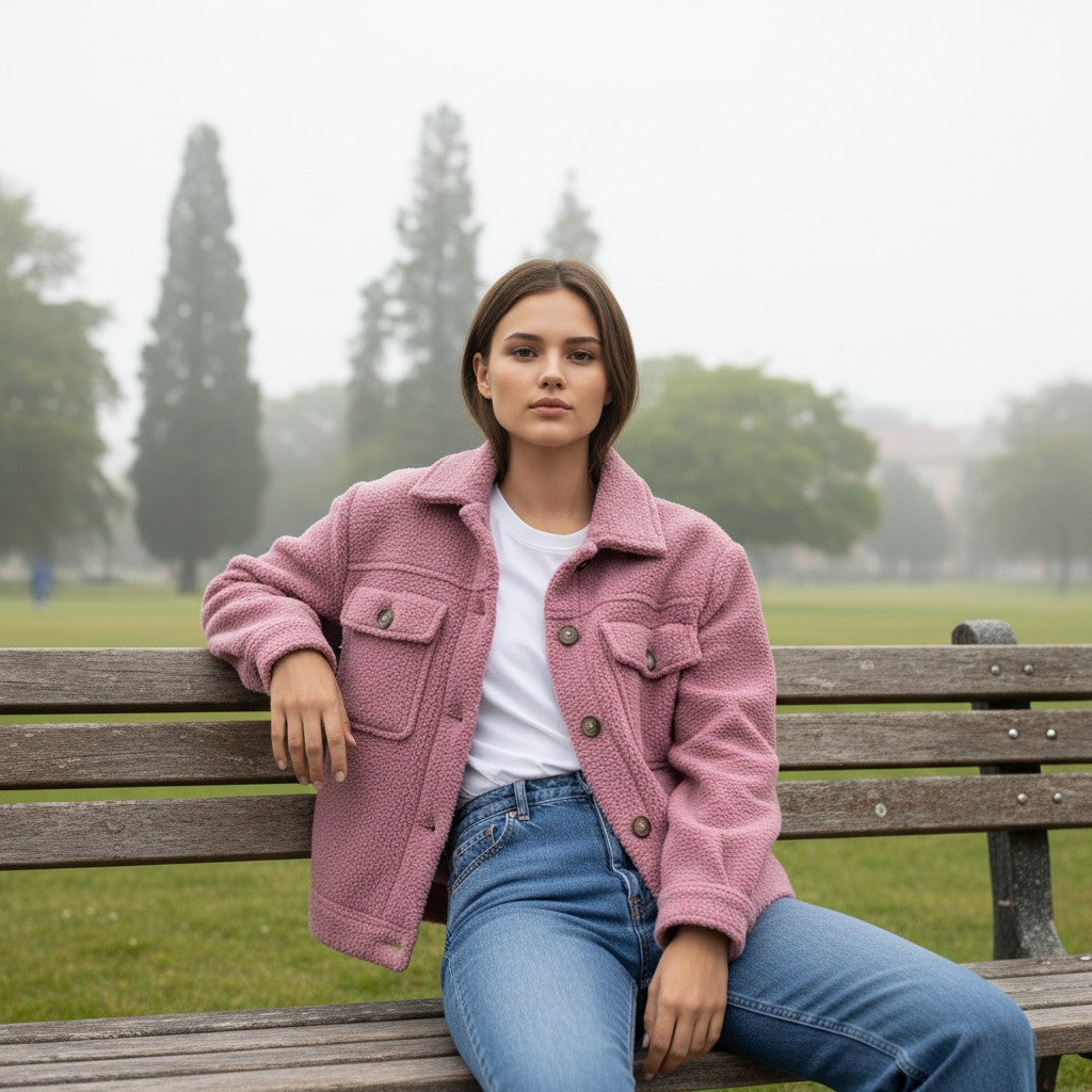 Vyana Collective Chic Autumn Women's Coat-Vyana Collective