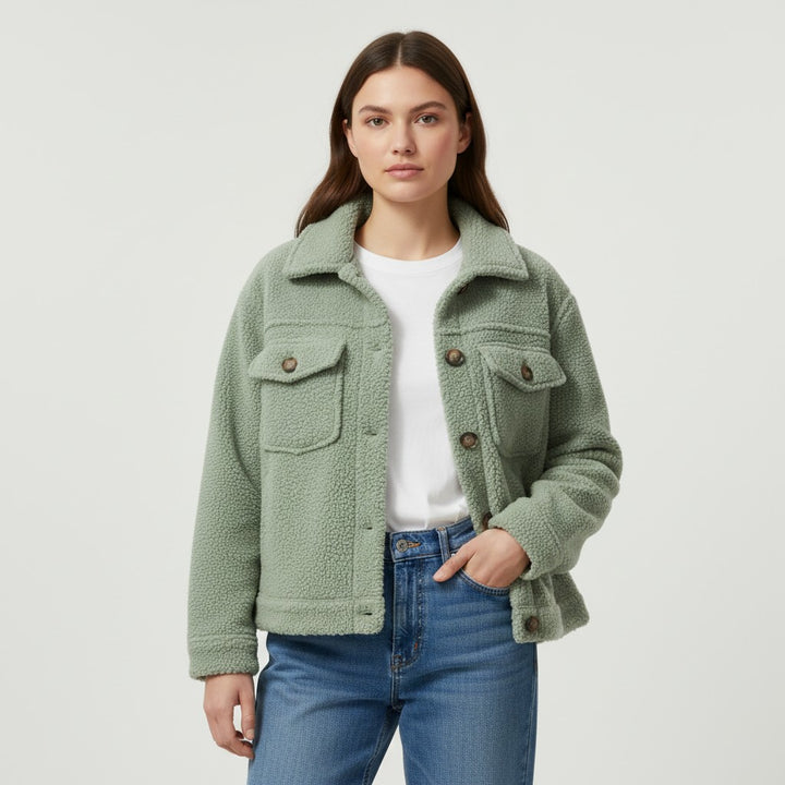 Vyana Collective Chic Autumn Women's Coat-Vyana Collective