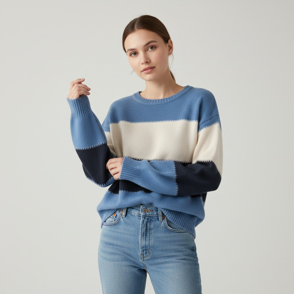 Vyana Collective Chic Knit Sweater-Vyana Collective