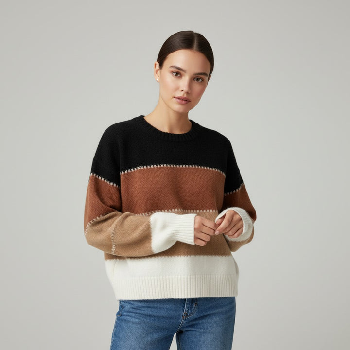 Vyana Collective Chic Knit Sweater-Vyana Collective