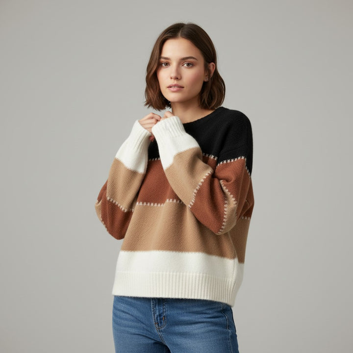 Vyana Collective Chic Knit Sweater-Vyana Collective