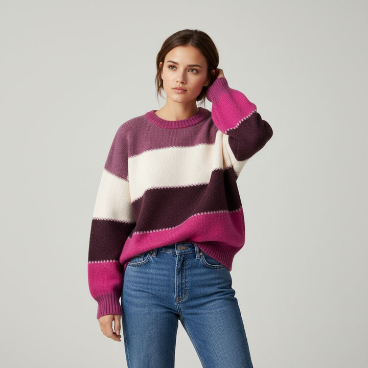 Vyana Collective Chic Knit Sweater-Vyana Collective