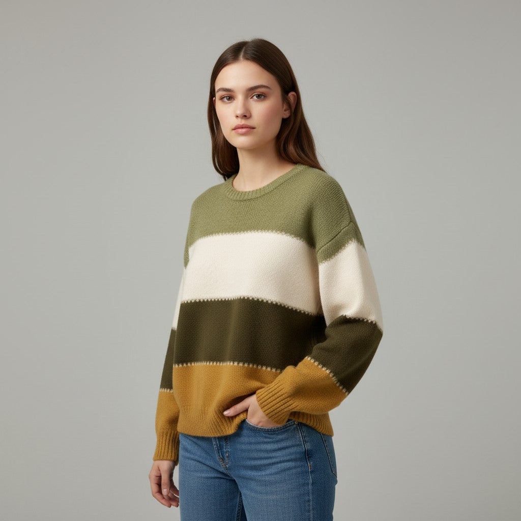 Vyana Collective Chic Knit Sweater-Vyana Collective