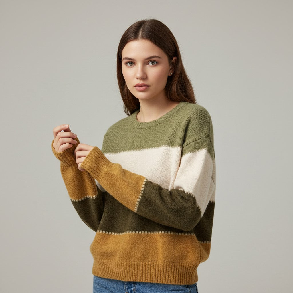 Vyana Collective Chic Knit Sweater-Vyana Collective