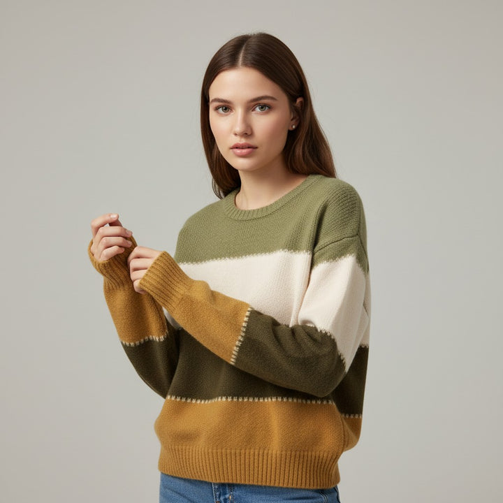 Vyana Collective Chic Knit Sweater-Vyana Collective