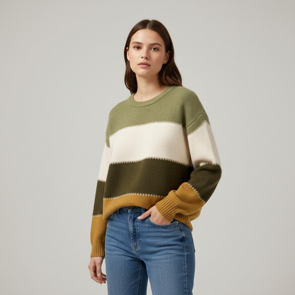 Vyana Collective Chic Knit Sweater-Vyana Collective