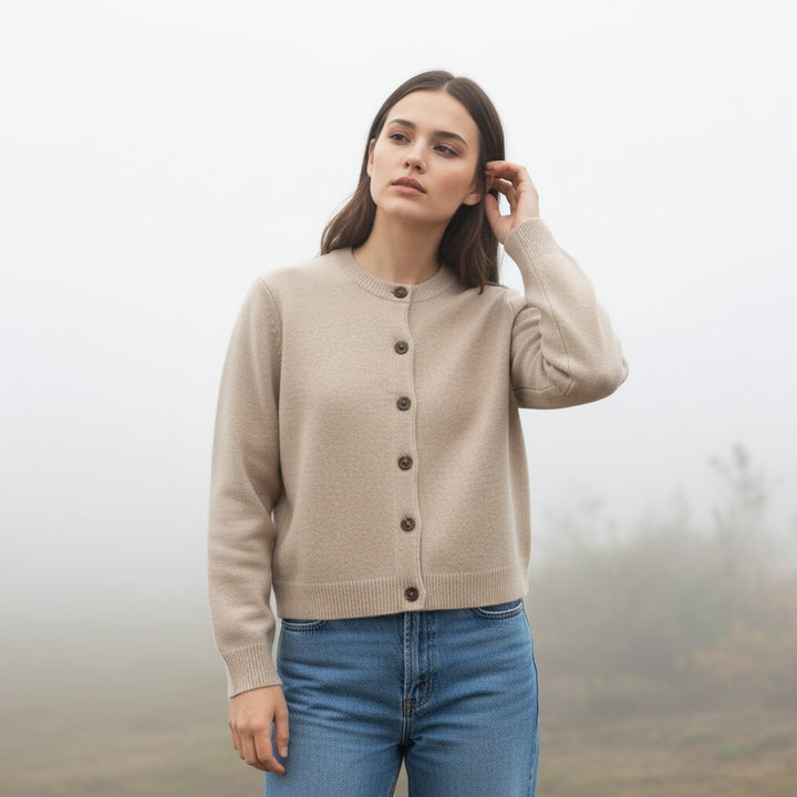 Vyana Collective - Chic Women's Autumn Cardigan-Vyana Collective