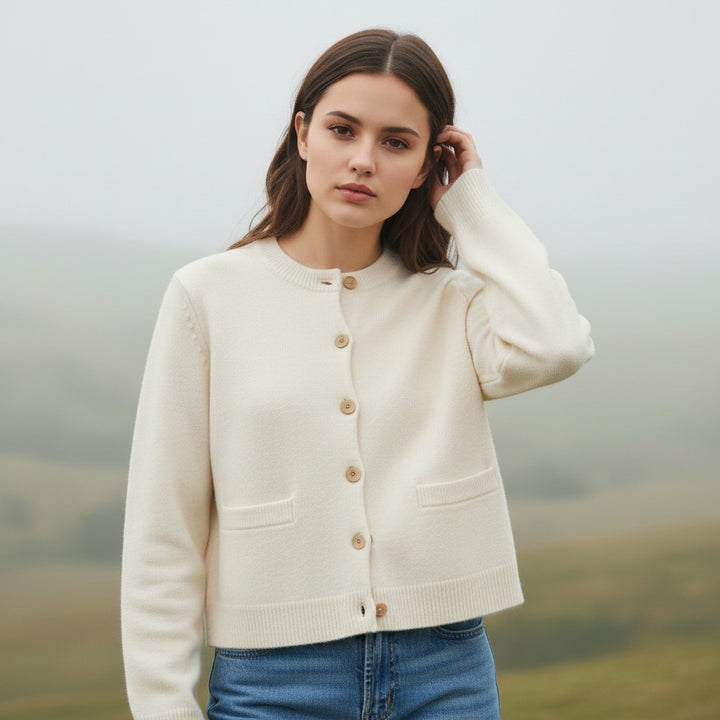 Vyana Collective - Chic Women's Autumn Cardigan-Vyana Collective