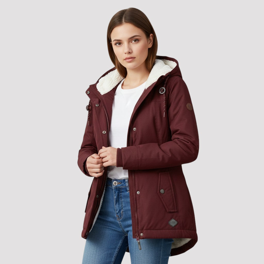 Vyana Collective - Chic and Cozy Winter Coat-Vyana Collective