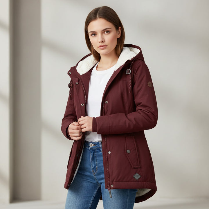 Vyana Collective - Chic and Cozy Winter Coat-Vyana Collective