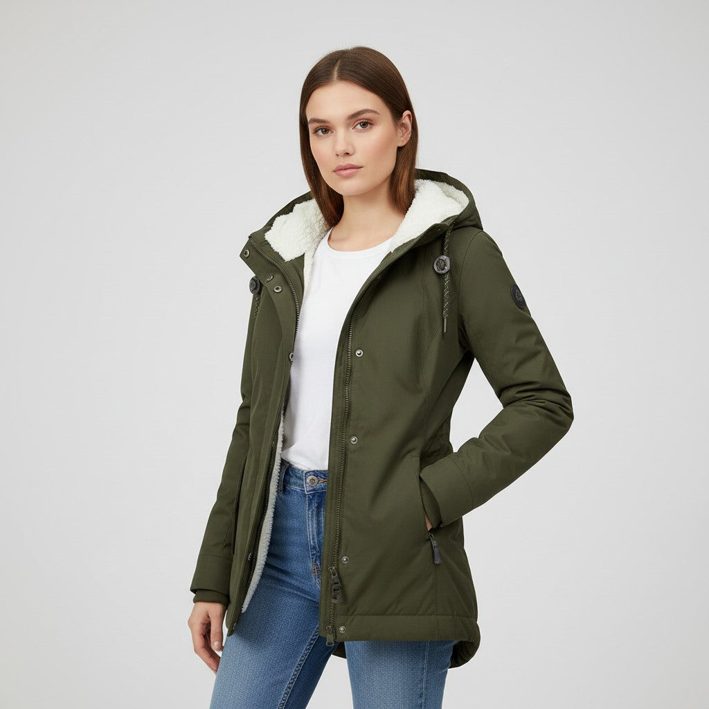 Vyana Collective - Chic and Cozy Winter Coat-Vyana Collective