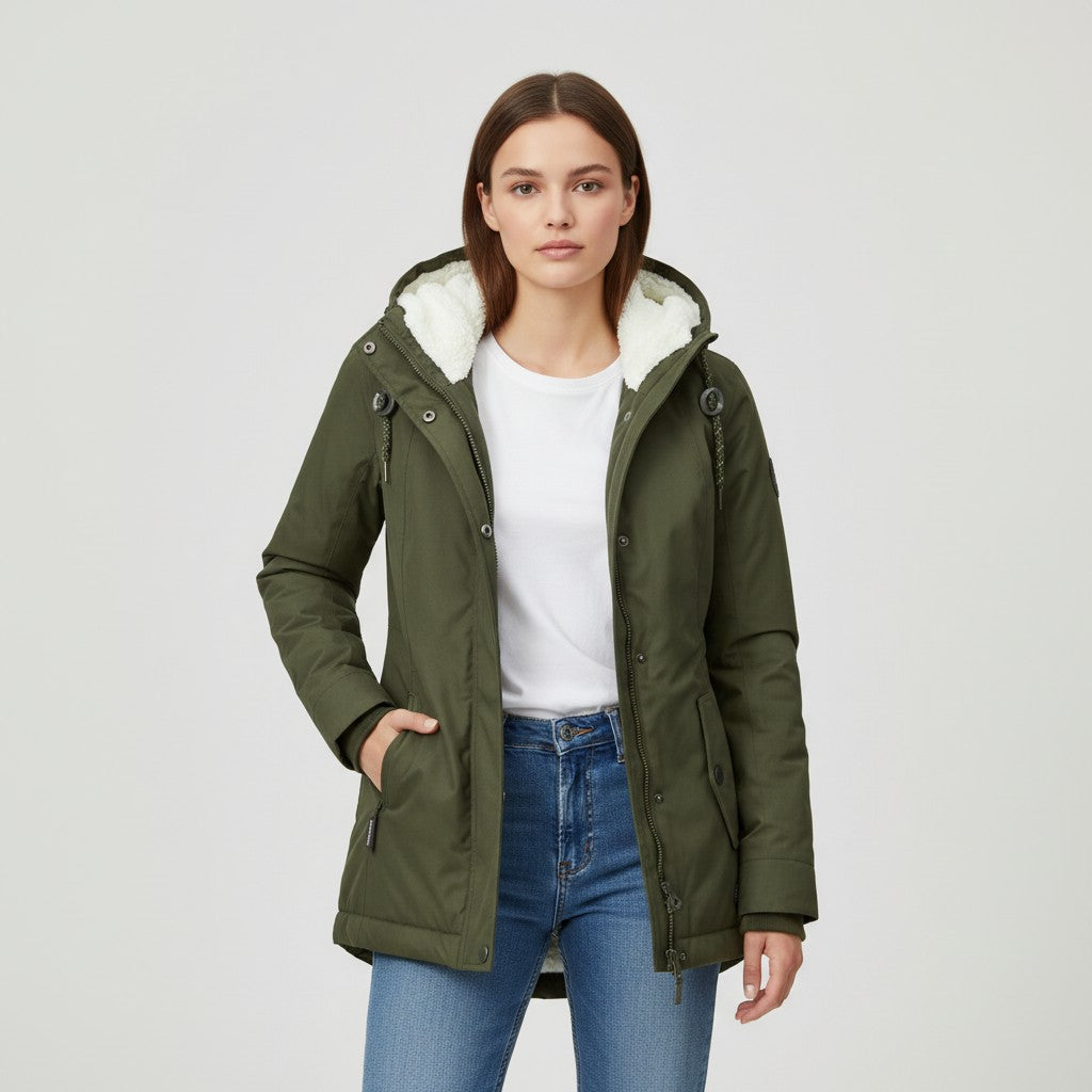 Vyana Collective - Chic and Cozy Winter Coat-Vyana Collective