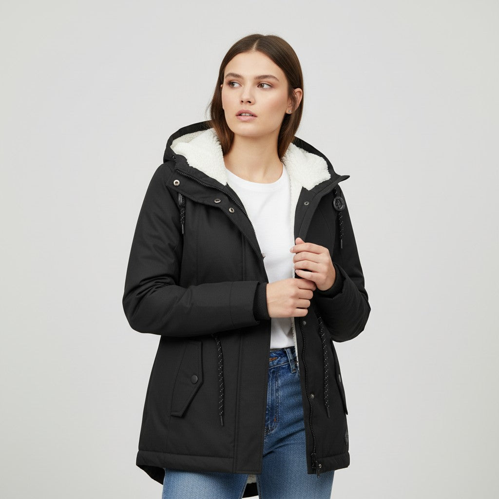 Vyana Collective - Chic and Cozy Winter Coat-Vyana Collective