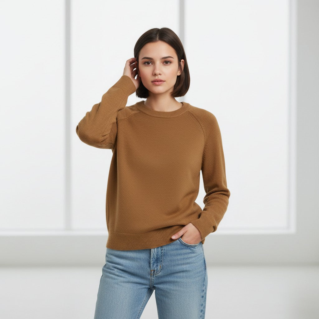Vyana Collective Cotton Sweatshirt for Women-Vyana Collective