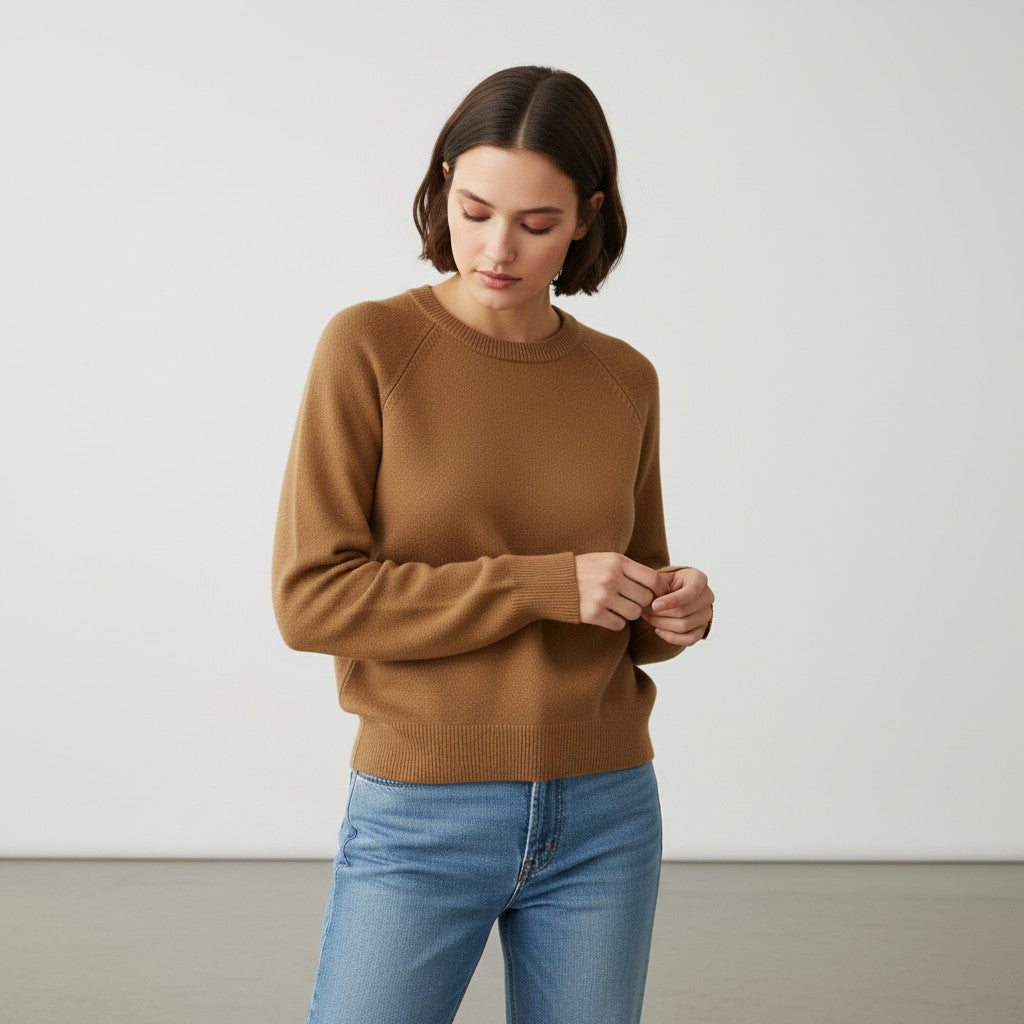Vyana Collective Cotton Sweatshirt for Women-Vyana Collective