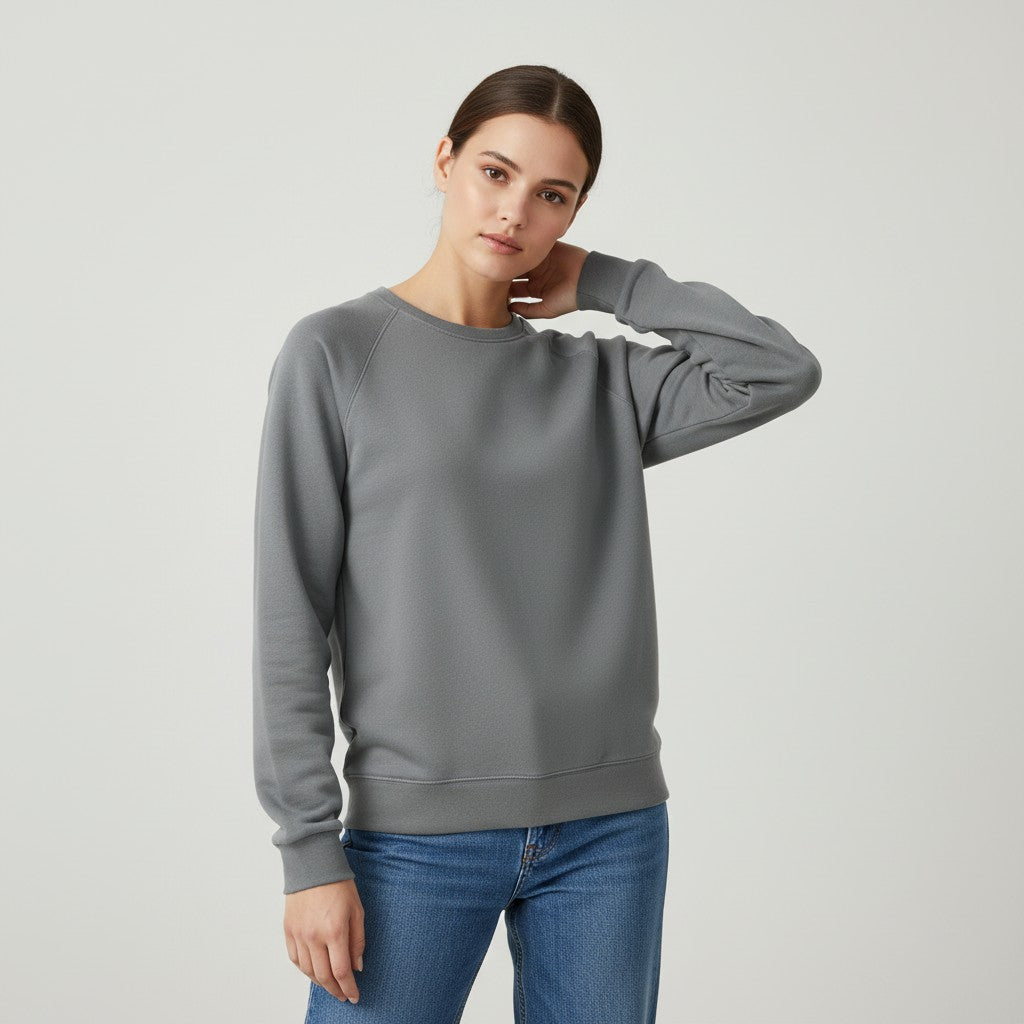 Vyana Collective Cotton Sweatshirt for Women-Vyana Collective