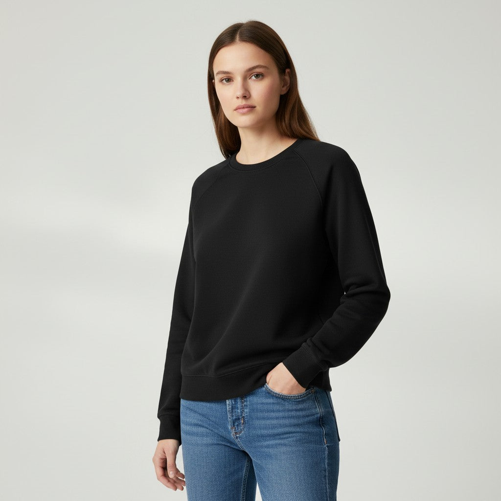 Vyana Collective Cotton Sweatshirt for Women-Vyana Collective