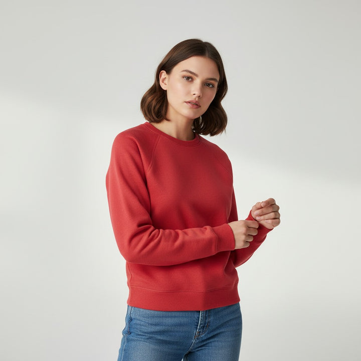 Vyana Collective Cotton Sweatshirt for Women-Vyana Collective