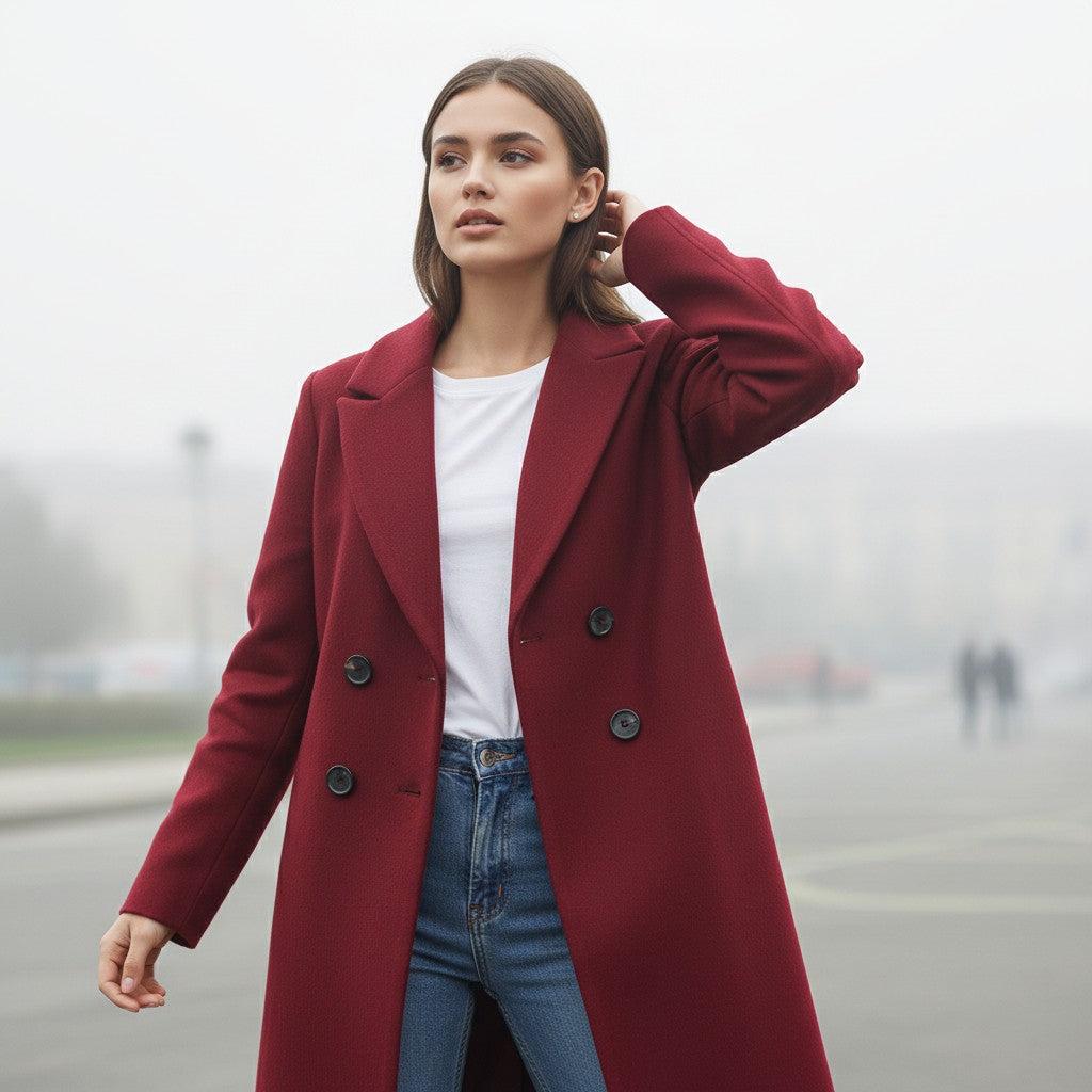 Vyana Collective - Cozy Autumn Coat for Ultimate Warmth-Vyana Collective